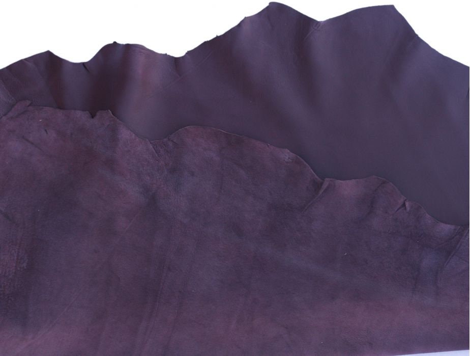 Lambskin leather hides: Purple Eminence