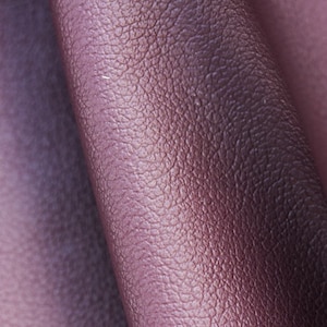4-way stretch faux leather: wine