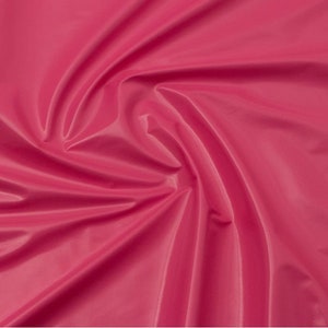 Stretch PVC Fabric: Hot Pink