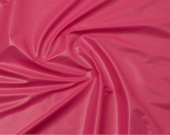 Stretch PVC Fabric: Hot Pink