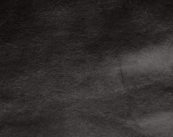 Cow Leather Hide: Black