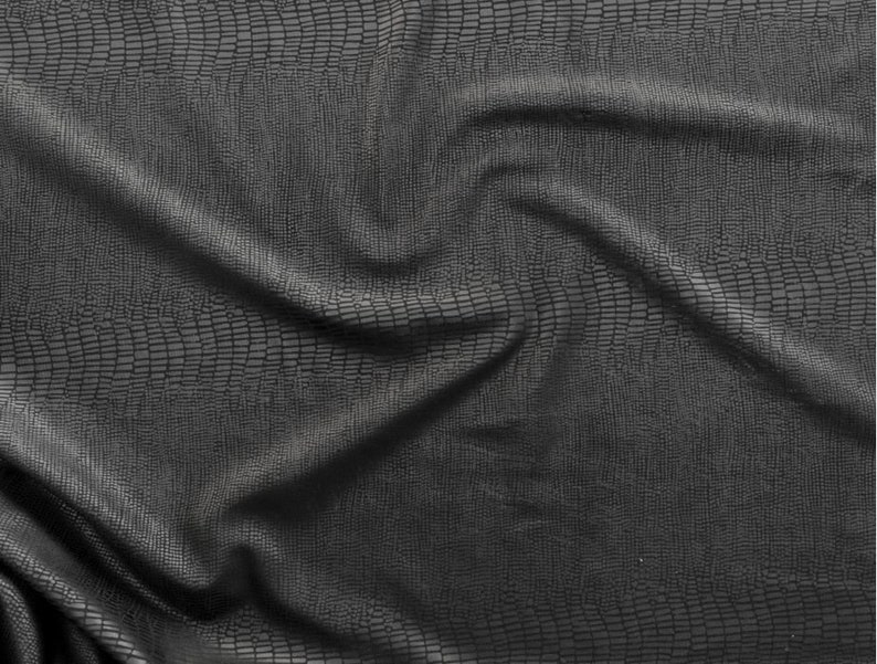 Metallic Foil: Alligator Print image 2