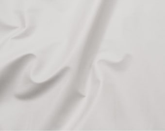 4-way stretch white faux leather
