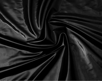 Black Vinyl Fabric