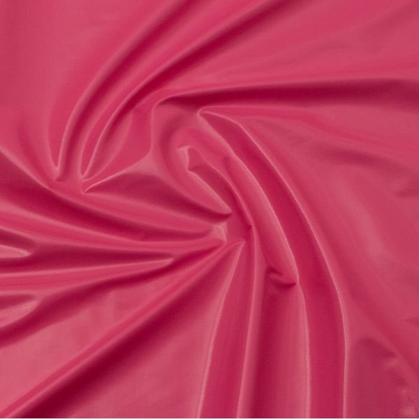 Hot Pink Vinyl Fabric