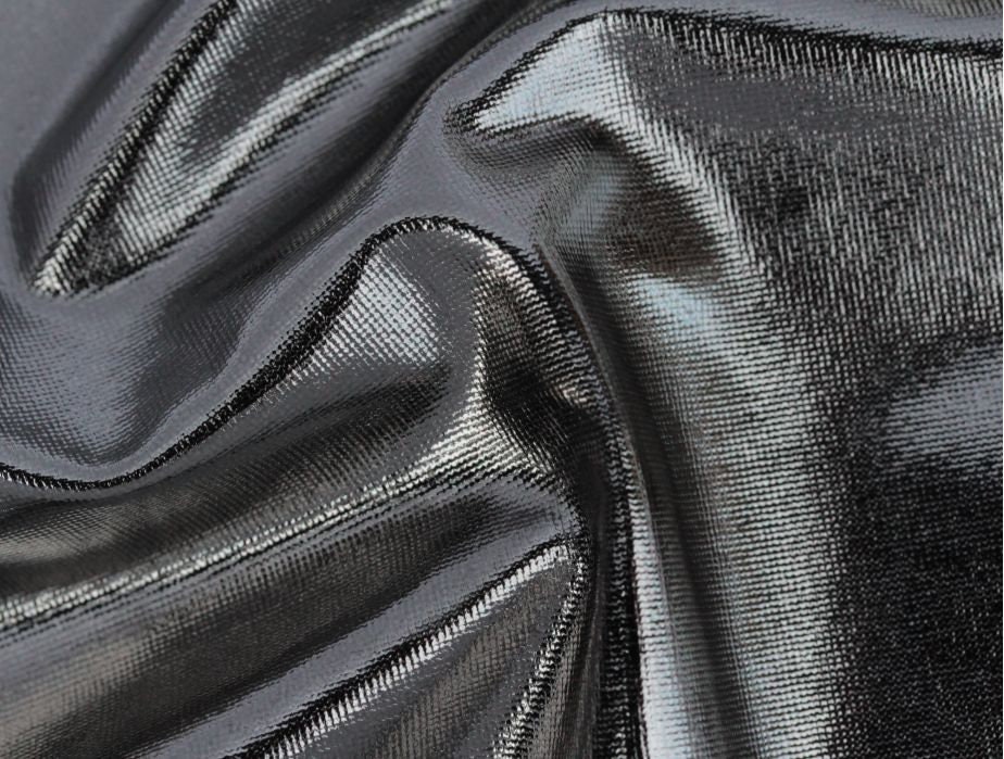 Metallic Foil Spandex: Silver - Etsy