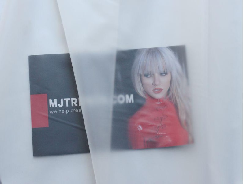 Soft translucent vinyl material image 3