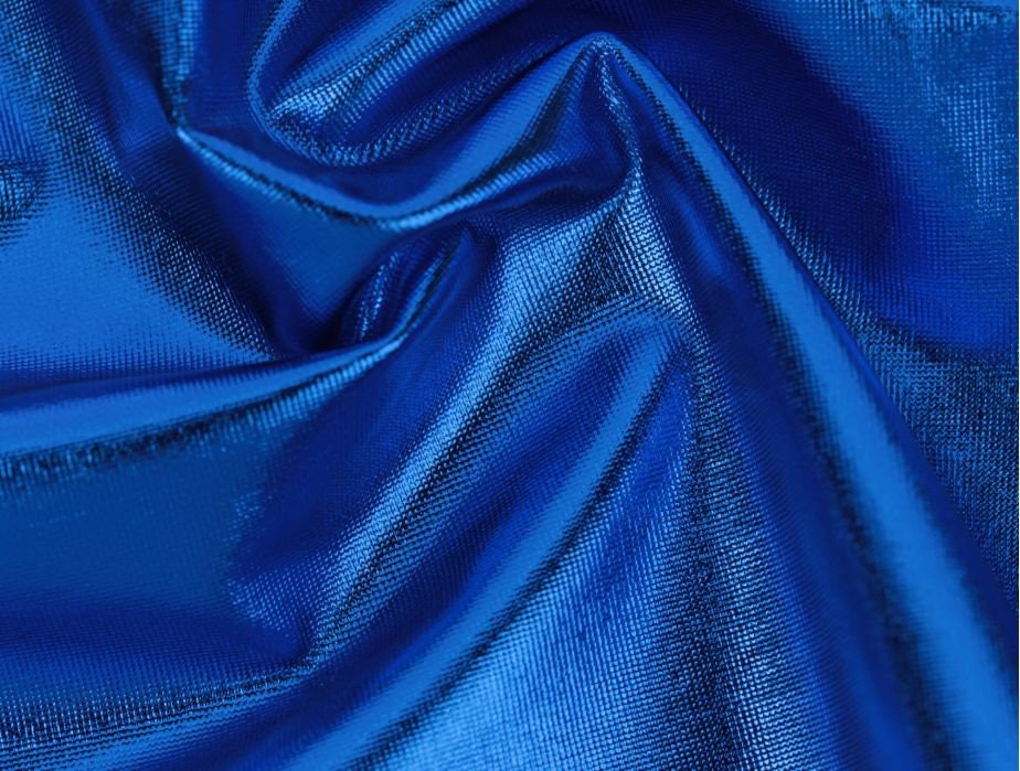 Bright Royal Blue Solid Nylon Spandex Fabric