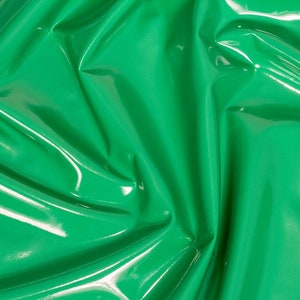 Envy Green Stretch Vinyl Fabric