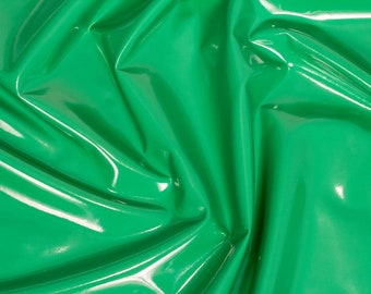 Envy Green Stretch Vinyl Fabric