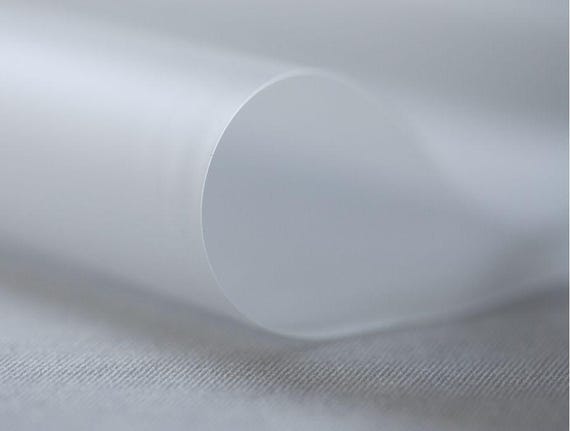 Soft translucent vinyl material