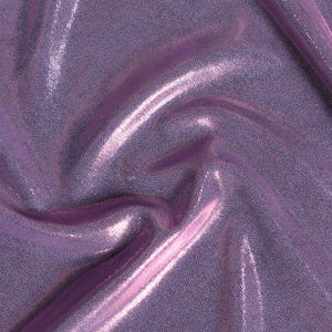 Glitter foil spandex: Moonlit-Violet