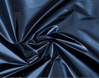 Metallic Blue Vinyl Fabric