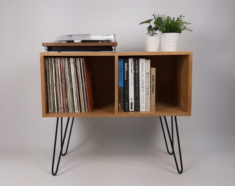 Oak Sideboard with Metal Legs | Handmade Sideboard | Media Console | Solid Wood Sideboard | Light Wood Sideboard