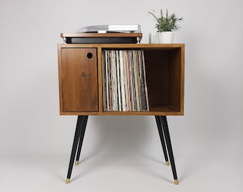 Compact Classic Sideboard | Media Console | Media Console with Black Legs | Mid Century Modern Design |