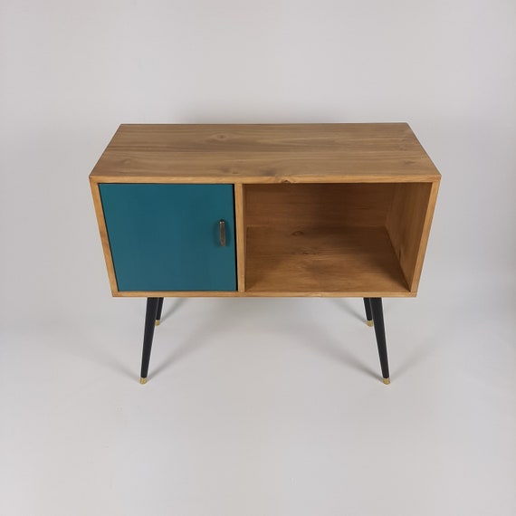 Vintage record deals credenza