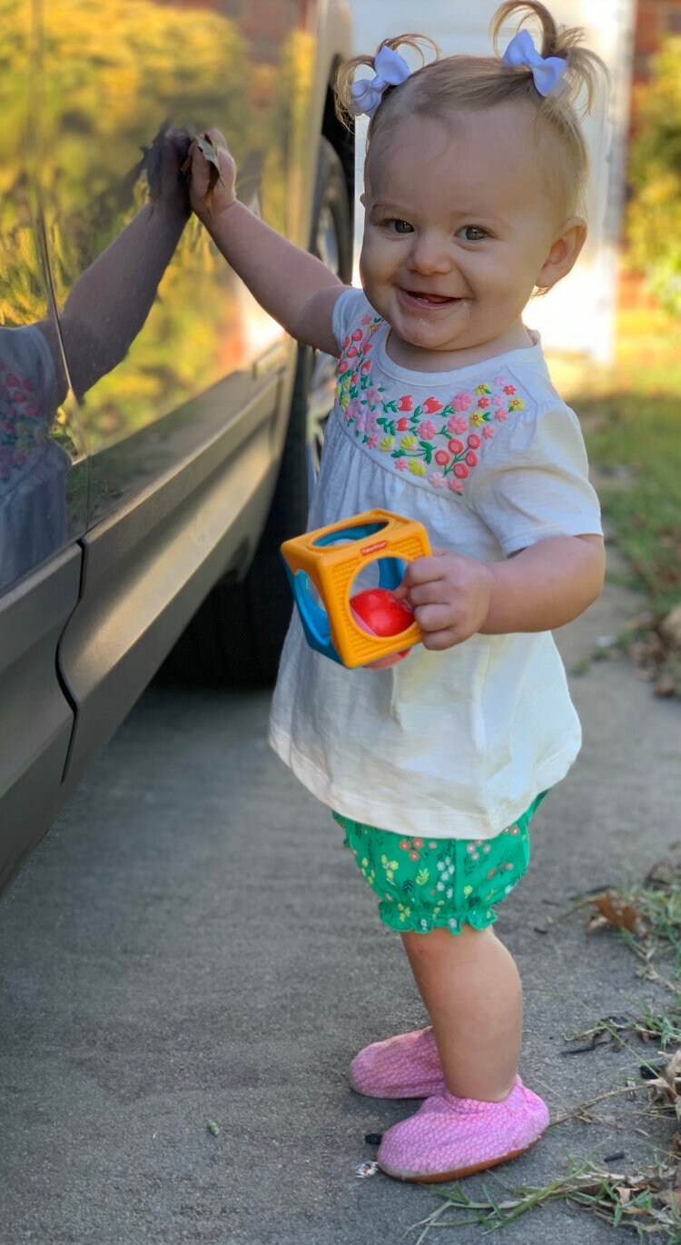 buying baby's first walking shoes