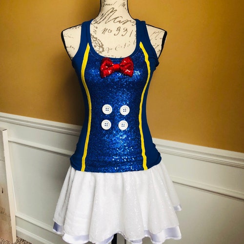 Don the Duck Sailor Inspired Running Complete Outfit / Skirt / - Etsy