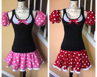 Mini Lady Mouse inspired running Tank Top only