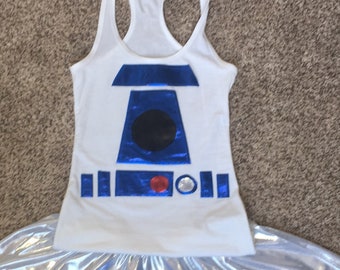 Droid Inspired Running costume tank top ONLY