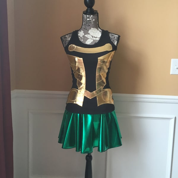 Wonder Woman Blue Star Inspired Superhero Running Skirt main image 0