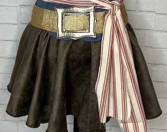 Captain Jack Pirate Skirt/Belt/Sash