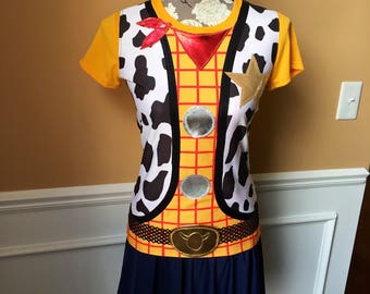 Wood-e cowboy ladies Running performance costume