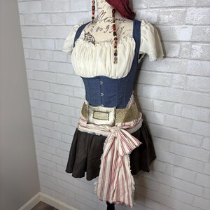 Captain Jack Pirate inspired Ladies Costume image 9