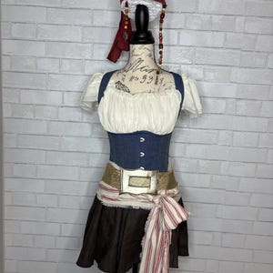Captain Jack Pirate inspired Ladies Costume image 8
