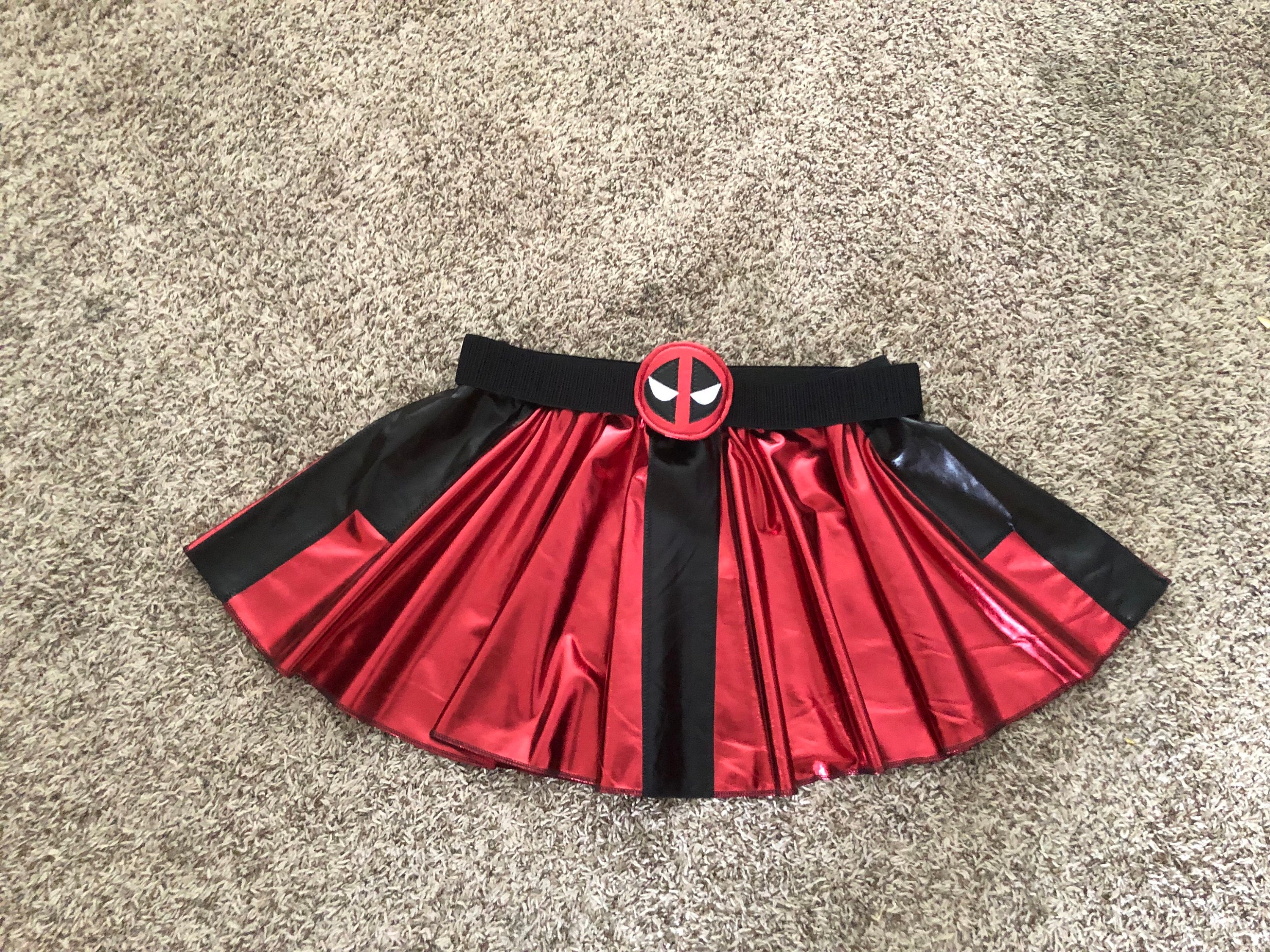 Deadpool Superhero Inspired Running Outfit Costume Performance Skirt/belt -  Etsy, image size:3000x2250