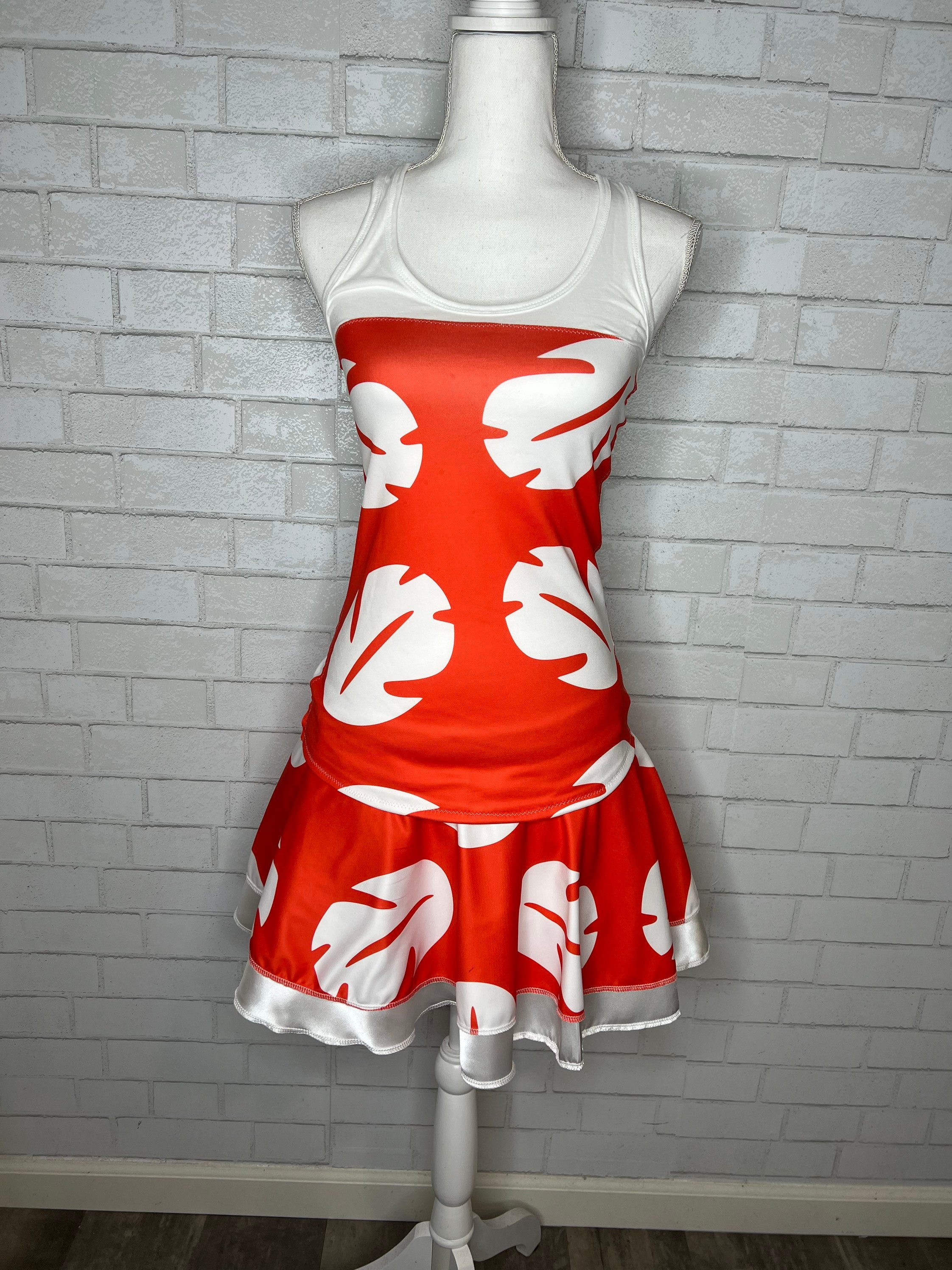 Hawaiian Lilo inspired running skirt/costume