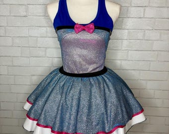 Bling Eeyore Pooh Inspired Running Cosplay Costume Halloween full costume