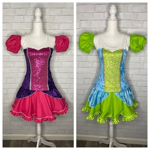 Drizella Bling Cindy Evil step sister dress Inspired Running Complete Outfit / skirt / Costume Halloween