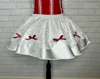 Mary Nanny Inspired Running Outfit / skirt / Costume Halloween Skirt only.
