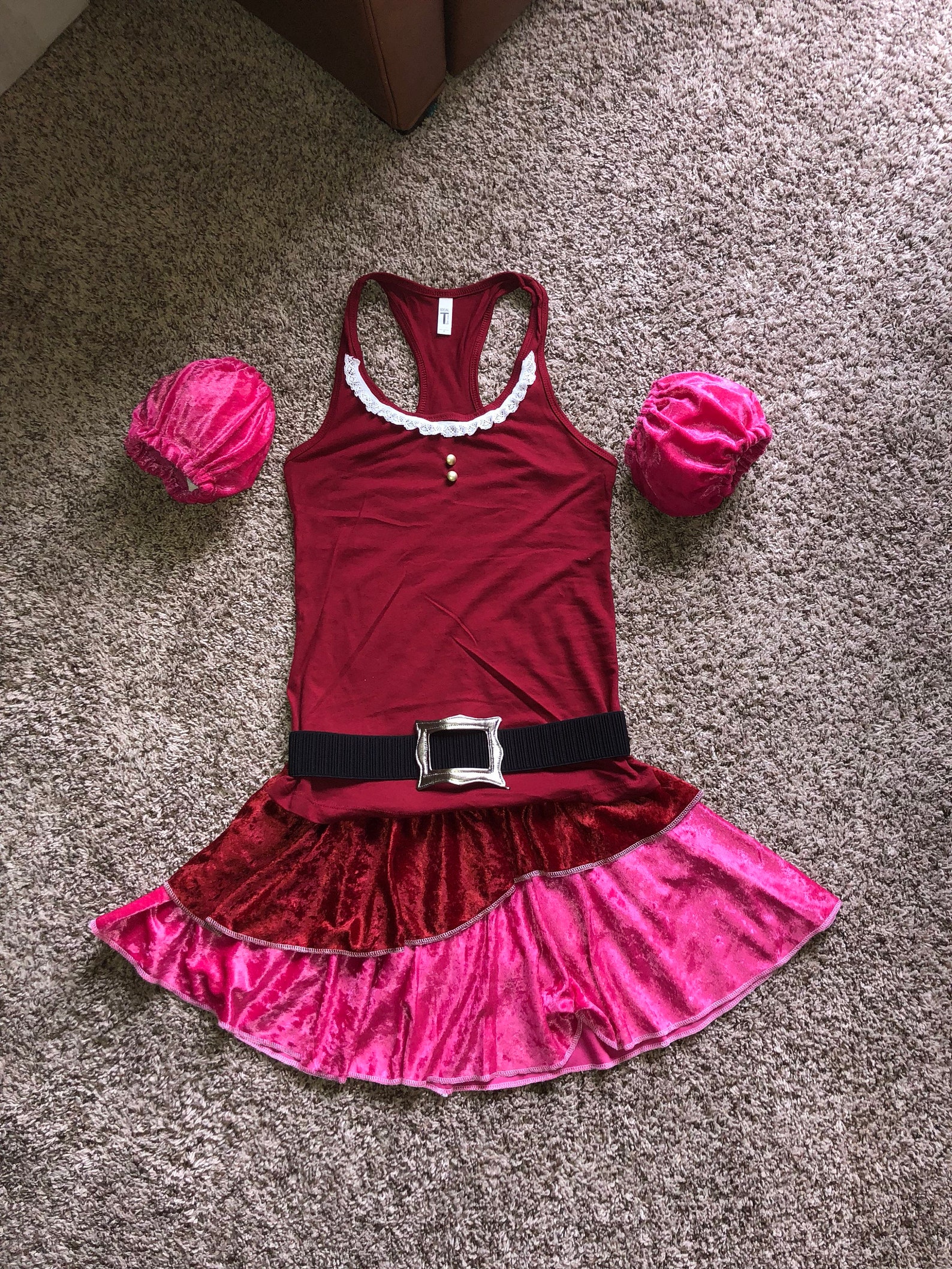Red Redheaded Pirate of the Caribbean Inspired Running Costume - Etsy