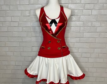 Cruise Line Captain Lady Mouse Inspired Running Costume