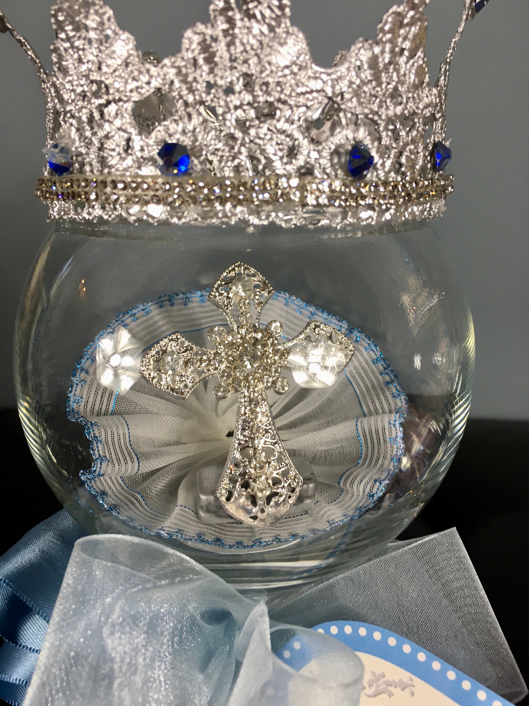 BOY COMMUNION CENTERPIECE, First Holy Communion, Religious Centerpiece, Girl Communion