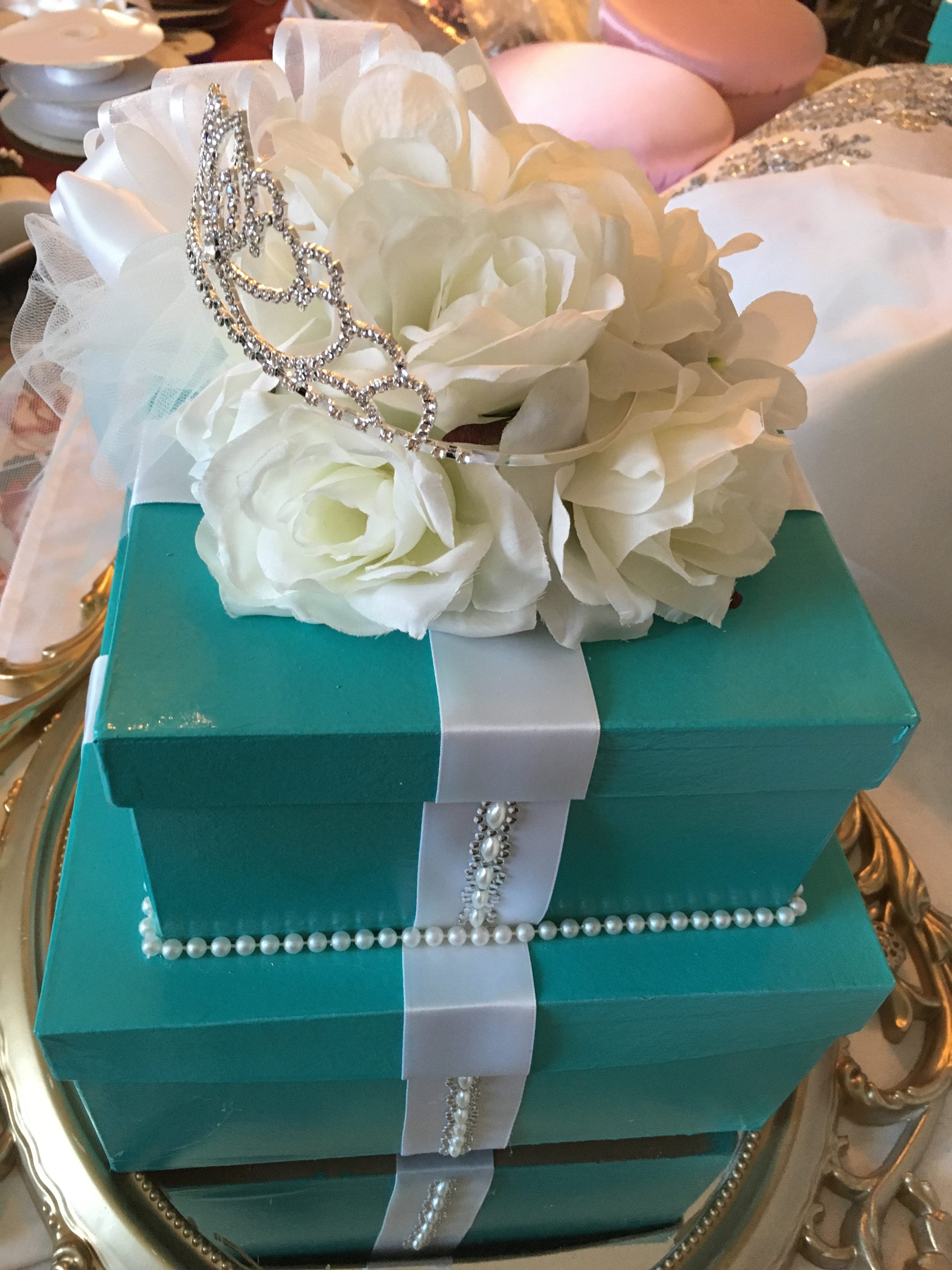 SILVER CROWN Centerpiece. Princess Wedding Centerpiece. TIARA Birthday