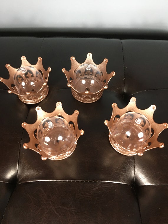  Gadpiparty 4 Pcs Crown Centerpieces for Tables Crown