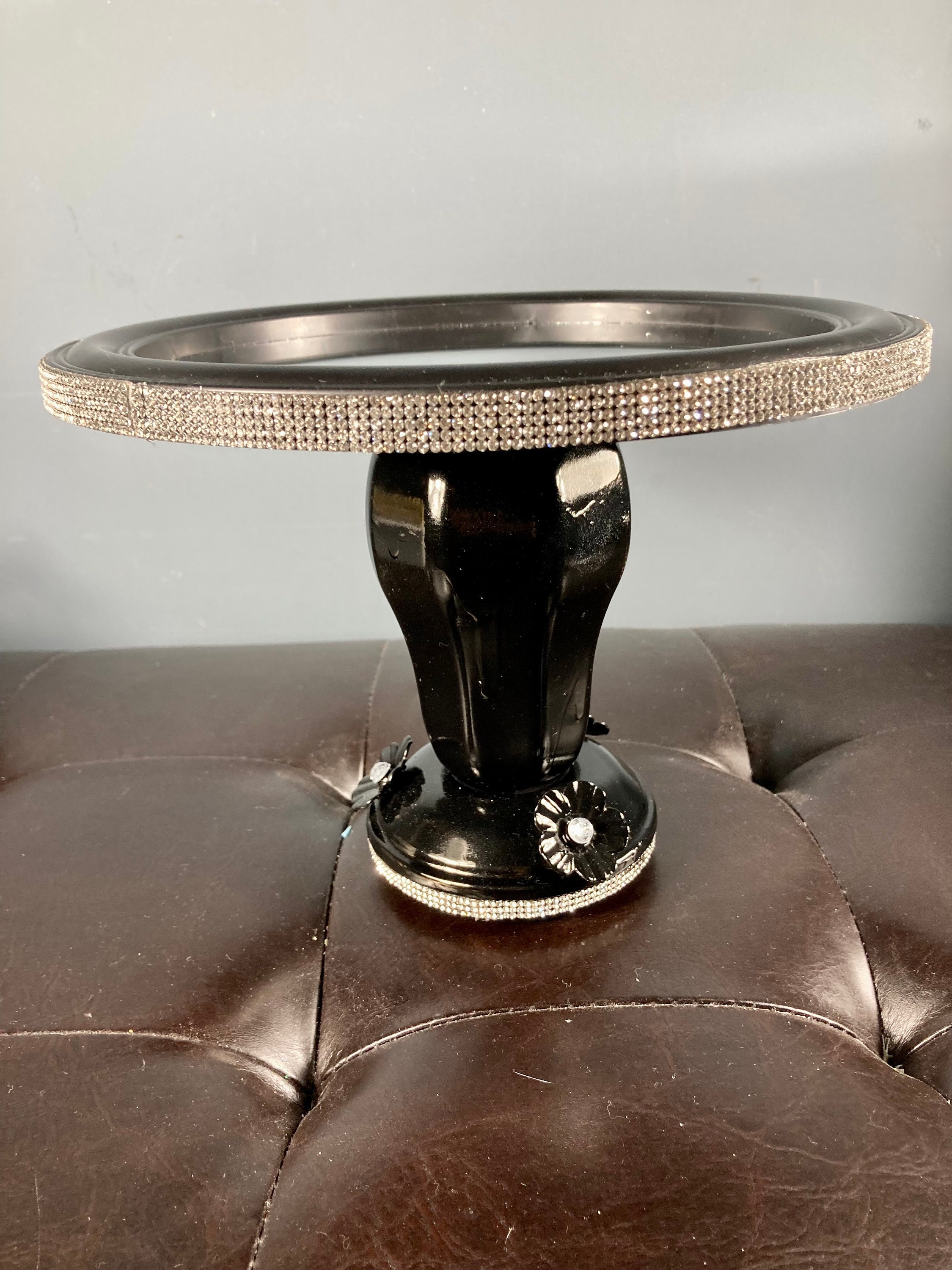 RHINESTONE RISER, Centerpiece Riser, Mirror Centerpiece Riser, Candy