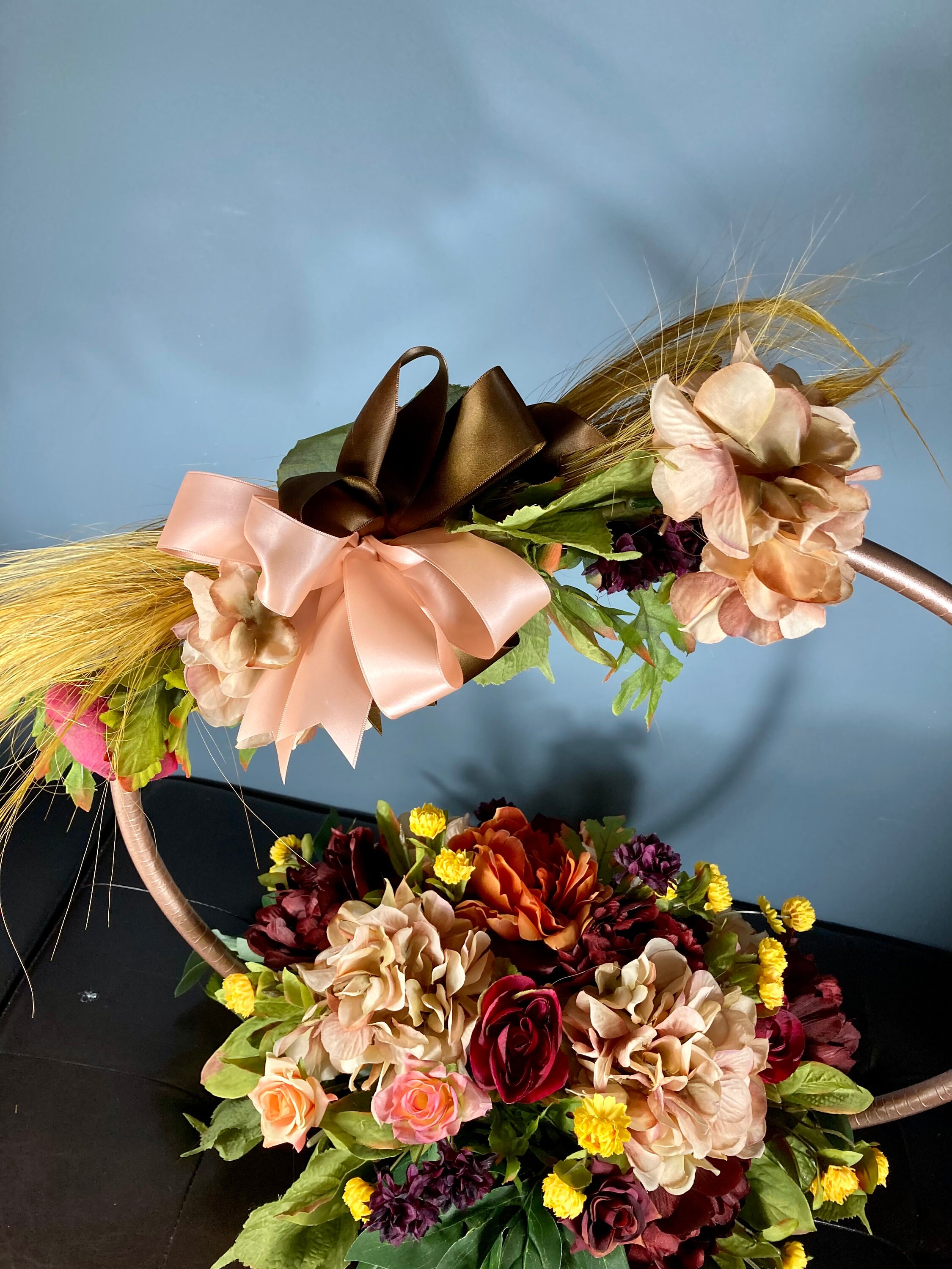 HOOP CENTERPIECE, Round Arch Centerpiece, Hoop Wedding Centerpiece