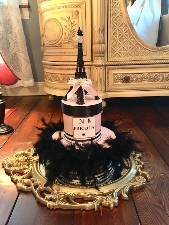 EIFFEL TOWER CENTERPIECE, Parisian Theme Birthday, Paris Sweet 16, Bridal Shower Centerpiece, Paris Birthday Decor, Paris Theme Party