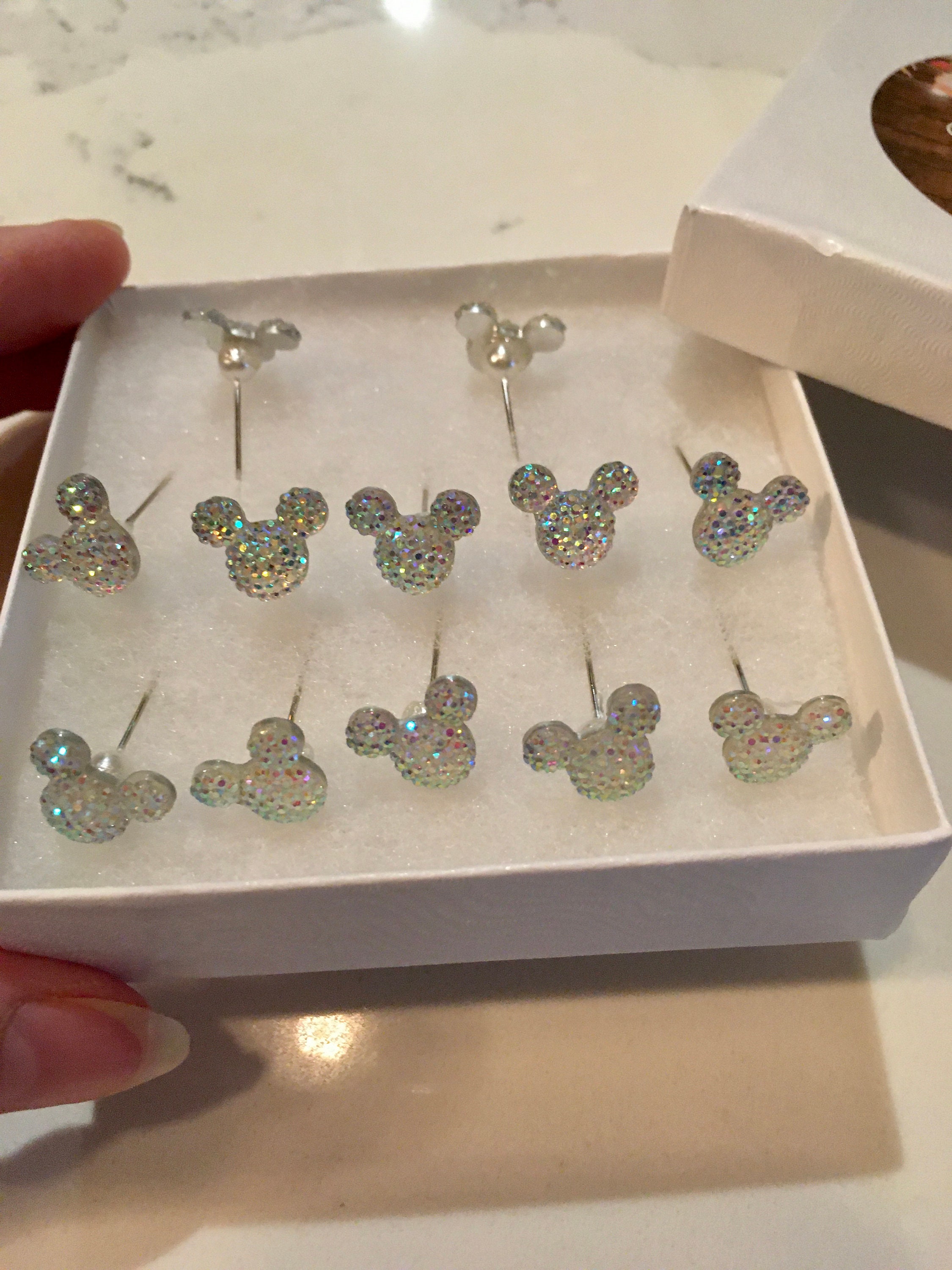 Hidden Mickeys Bouquet Pins-Disney Inspired-Mouse Ears Flower pins-12-Wedding  Flower Picks-Floral Pins-Choose Color-Bridal Flowers