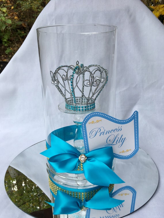 Crowns Crown Centerpiece Crown Decorations Royal Birthday Etsy