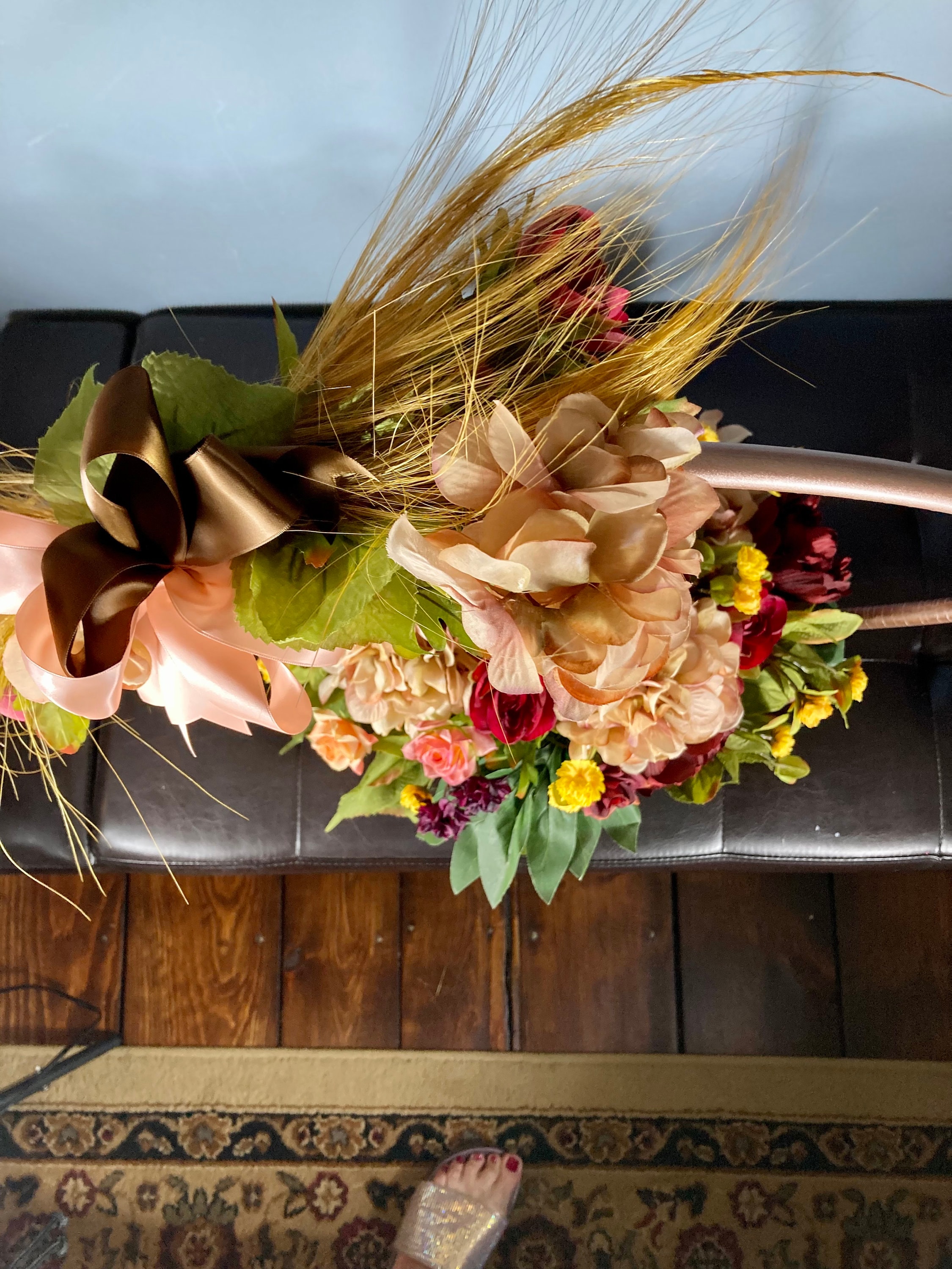 HOOP CENTERPIECE, Round Arch Centerpiece, Hoop Wedding Centerpiece