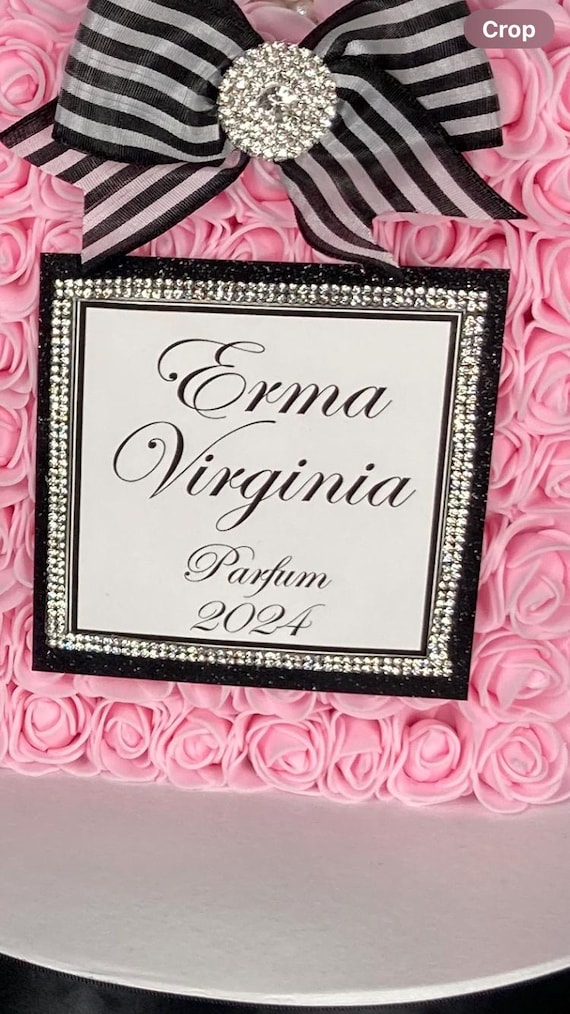 RHINESTONE TRIM, Sparkly Trim, Bling Trim, Trim Added to Personalized Card on Flower Purse, Perfume Bottle, High Heel Centerpiece