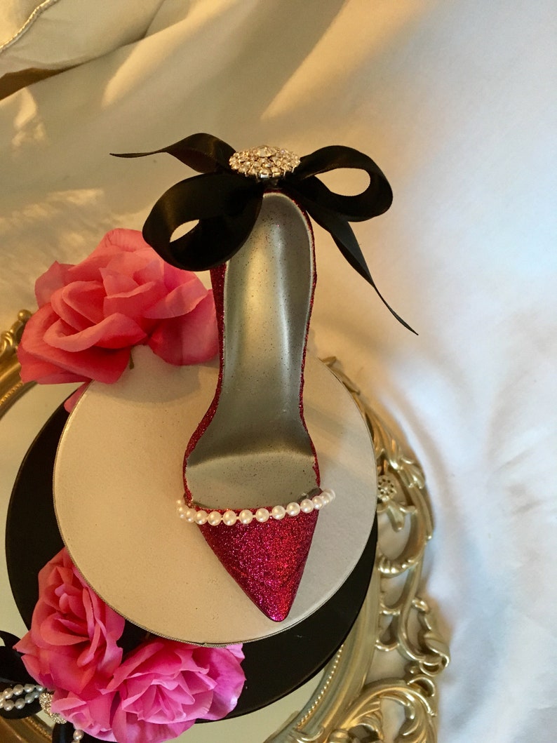 HIGH HEEL SHOE Centerpiece High Heel Party Decoration Paris Etsy
