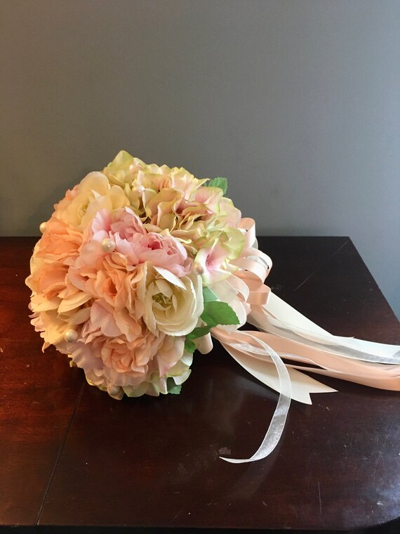 PASTEL WEDDING BOUQUET, Communion Bouquet, Bride Bouquet, Blush Pink Bouquet, Bridesmaid Bouquet, Wedding Bouquet, Wedding Flowers, Pink