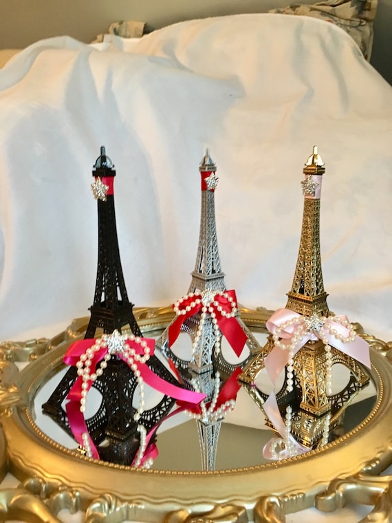 Eiffel tower centerpiece, Eiffel tower cake top, Parisian theme birthday, Paris theme sweet 16, bridal shower centerpiece,  50th b'day decor