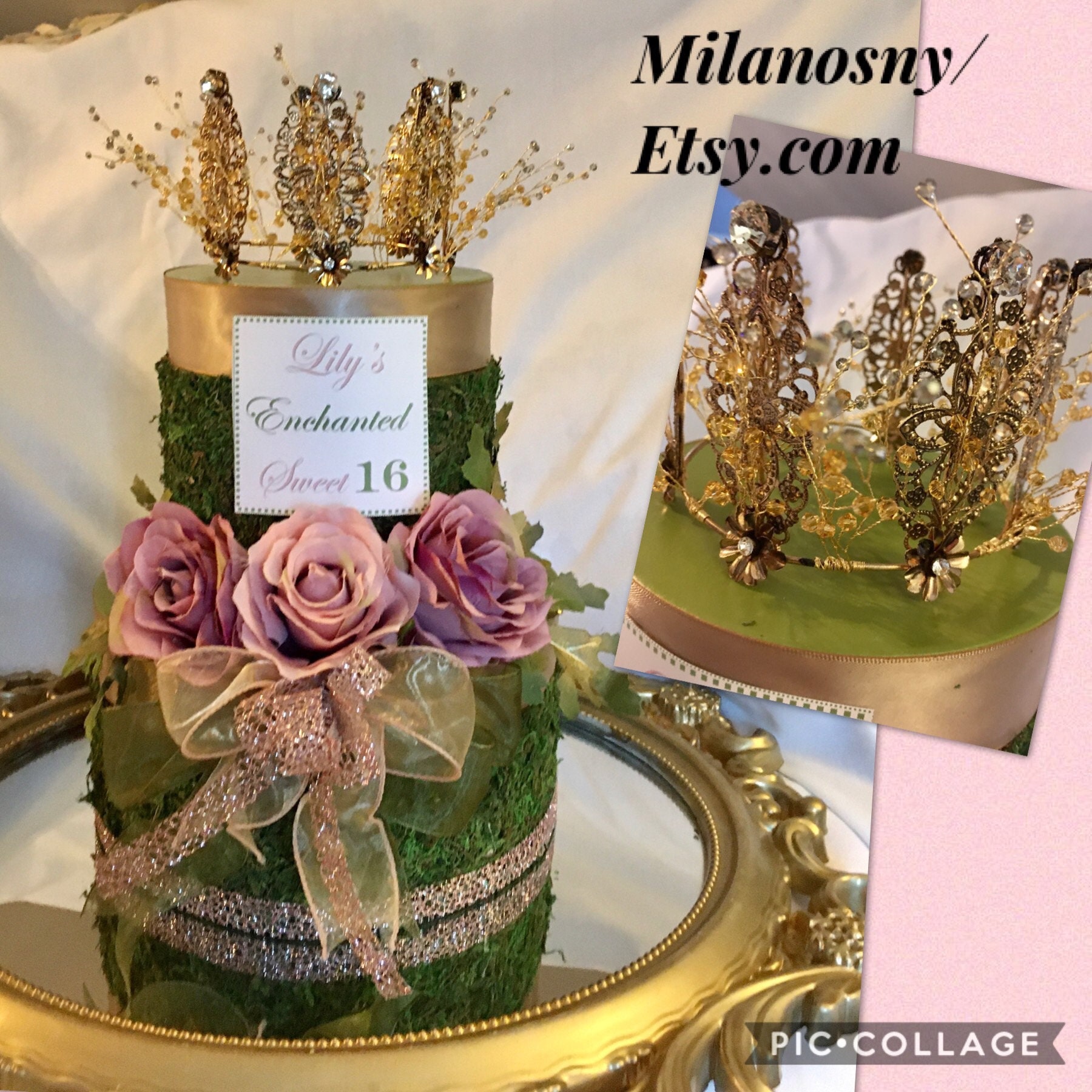 ENCHANTED GARDEN CENTERPIECE, Enchanted Garden Wedding, Enchanted